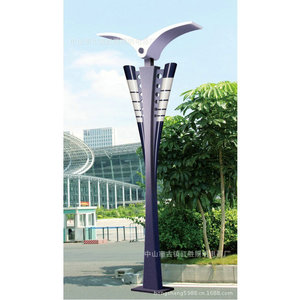Lámpara LED para Jardín, Cuerpo de Aleación de Aluminio, 3 Años de Garantía, Control por Sensor de Luz, Iluminación Exterior - Product Image 1