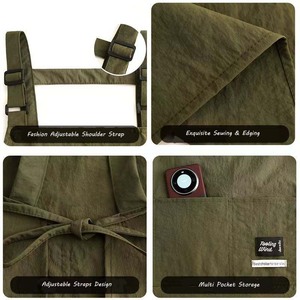 <span class=keywords><strong>Grembiule</strong></span> Resistente allo Sporco, Impermeabile e Antiolio, <span class=keywords><strong>Grembiule</strong></span> da Cucina alla Moda per Adulti, Abbigliamento da Lavoro, Accessori da Cucina - Product Image 5