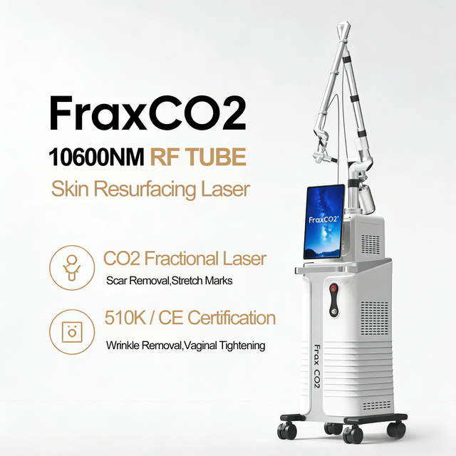 Ablative CO2 Laser for Surgical Cutting Skin Resurfacing 70W Fractional CO2 Laser Resurfacing for Professional Clinic Use