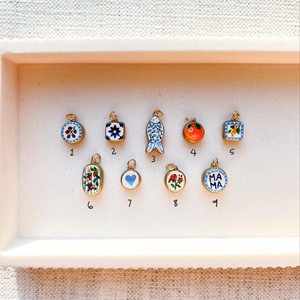 Ручная роспись, эмалевые подвески-шармы, позолоченные, в форме сердца, цветка, фрукта, бабочки, морепродуктов, для самостоятельного изготовления украшений, ожерелий, браслетов, аксессуаров - Product Image 3