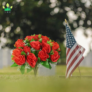 <strong>Artificial</strong> Plastic <strong>Flowers</strong> <strong>for</strong> Cemetery Memorial <strong>Graves</strong> Silk <strong>Flowers</strong> <strong>for</strong> Indoor and Outdoor - Product Image 4