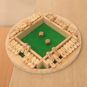 Juego de Mesa de Madera con Tablero de Volteo, Rompecabezas Digital de Cartas, Juguete Educativo Ecológico y Colorido para Preescolar, Familia, Padres e Hijos - Product Image 2