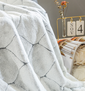 Jacquard promozione design coperta in pile di flanella molto morbida e confortevole due <span class=keywords><strong>laywers</strong></span> per tutte le stagioni - Product Image 6