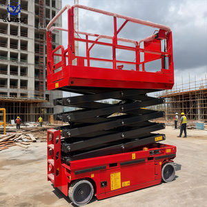 Envío Gratis Elevador Hidráulico Automático de Andamios de Acero de <span class=keywords><strong>4</strong></span>-16m para Construcción, Elevador Móvil Eléctrico para Andamios - Product Image 2