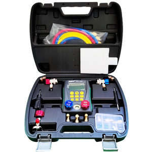 Testador de Pressão <span class=keywords><strong>Manifold</strong></span> <span class=keywords><strong>Digital</strong></span> HVAC AC Conjunto de Medidor <span class=keywords><strong>Manifold</strong></span> <span class=keywords><strong>Digital</strong></span> de Refrigerante - Product Image 1