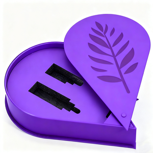 Hộp giấy hình trái tim tùy chỉnh cho ngày Valentine, trong hộp quà màu đỏ, cỡ lớn và sang trọng, có đóng cửa từ tính - Product Image 1