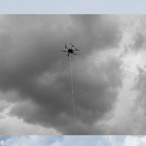 40 मिमी 25 मिमी रिमोट कंट्रोल फायर वाटर स्प्रेयर तोप बुझाने के साथ उपयोग किया जाने वाला ड्रोन फायर ट्रक वाटर कैनन - Product Image 5