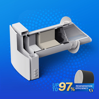 Système de ventilation sans conduit pour maison moderne, ventilateur d'extraction d'air frais à récupération d'énergie mural, dispositif de commande à distance intelligent