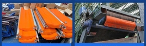 Grattoir à bande en polyuréthane Martin Cleaner pour convoyeurs, état neuf avec roulement à billes - Product Image 6