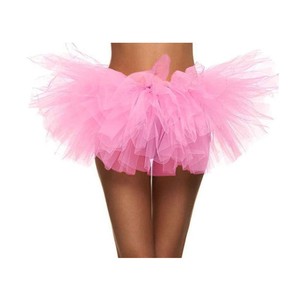 Mini-jupe fantaisie pour femme, jupe tutu en tulle à 5 couches, robe de soirée, robe de <span class=keywords><strong>danse</strong></span>, tenue de club, jupe tutu de carnaval, jupe tutu de fée - Product Image 3