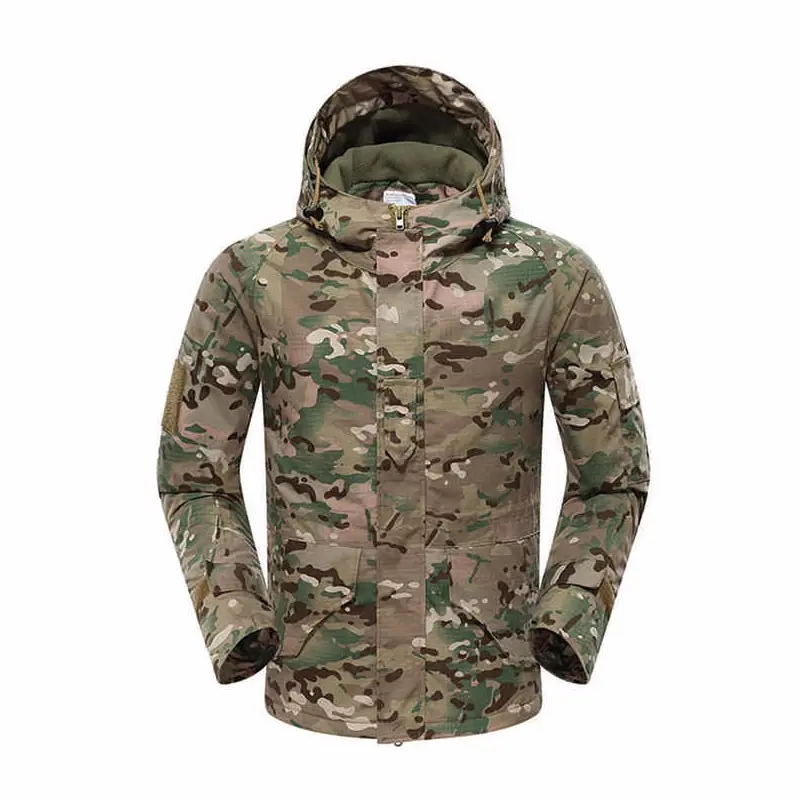 На заказ рабочая одежда куртка для охоты на открытом воздухе Ripstop Американский боевой Камуфляжный костюм тактическая уличная форма
