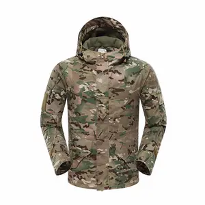 Custom Workwear Jacket Outdoor Hunting Ripstop American Combat Camouflage Suit Tactical outdoor uniform