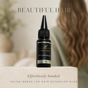 Pinky Leem Private Label UV Strong Hold Waterproof Hair Glue for Bonding Elastic Lace and Remover 20ml for Hair Extensions - Product Image 1