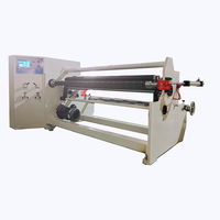Machine de rembobinage automatique de ruban BOPP haute vitesse JCD avec moteur haute puissance, contrôle PLC, rembobineur de rouleaux de 1300 mm, garantie 1 an