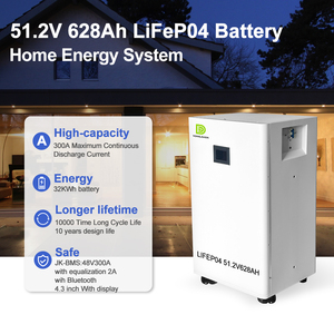 15년 보증 10kwh 17kwh 20kwh 30kwh 32kwh 리튬인산철(LiFePO4) 태양광 배터리 <span class=keywords><strong>48V</strong></span> 51.2V 200Ah 280Ah 가정용 리튬 배터리 (바퀴 포함) - Product Image 2