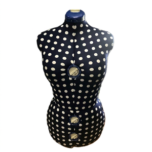 Maniquí de Costura Ajustable con Diseño de Puntos, Maniquí de Plástico para Sastre - Product Image 1