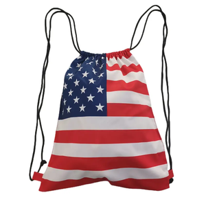 Custom Lightweight Gym Backpack Water-Resistant Sport Drawstring Bag with Logo Printing Promotional Sportpacks