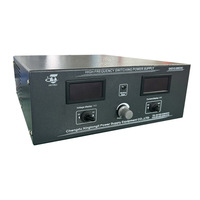 12V 200A 2.4kw bijoux argent or Zink Chrome Nickel anodisation placage IGBT redresseur