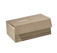 Cajas de Cartón Corrugado para Envíos, con Logotipo Personalizado, Económicas, con Cierre Autoadhesivo y Tira de Apertura, Hechas de Papel