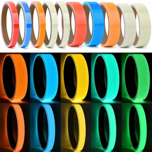 Película Luminosa Autoadhesiva de PVC/Acrílico para Mascotas, Cinta Vinílica que Brilla en la Oscuridad, Rollo de Vinilo Fotoluminiscente de 2 a 12 Horas - Product Image 1