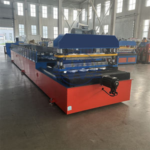 Machine de panneau de toit en tôle de toiture IBR à grande vitesse à vendre Coupe non-stop avec composants de base Moteur de roulement à engrenages - Product Image 2