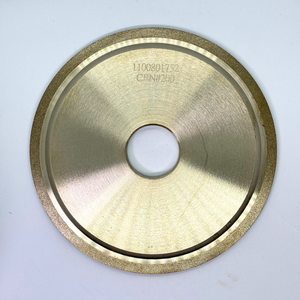 Fine Abrasive #200 Grit High Sharpness Electroplated Diamond CBN Flat 150mm <b>Cutting</b> Wheel for OEM Applications - Product Image 1