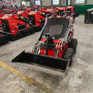 하이탑 HT380 슬림형 스키드 스티어 로더 소형 트랙 4륜 구동 미니 로더 - Product Image 4