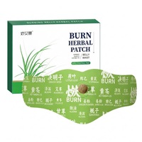 Patch chauffant abdominal aux herbes pour le soin du nombril OEM 3 autocollants + 3 pilules/boîte, autocollant amincissant à la moxibustion pour la taille, vente en gros