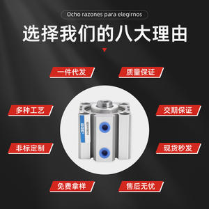 Cilindros Neumáticos Miniatura SDA Personalizables en Tamaños de 63 mm, 20/25/30/32/40 mm, Gama Completa Disponible - Product Image 4