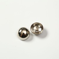 Boutons-pression en alliage de zinc en forme de demi-dôme, finition brillante/mate, carrés/diamants/rectangulaires pour vestes en cuir, manteaux, vêtements