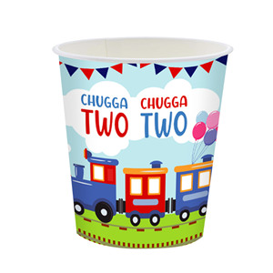 Train Birthday Party Supplies Paper Plate Napkin <b>Cup</b> <b>Set</b> Disposable Tableware Kids Party Decorations - Product Image 5