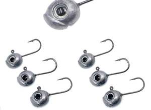 Giga a buon mercato teste con esca custode con gli occhi ingranaggio palla Jighead - Product Image 2