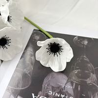 Bunga Poppy Islandia PU Realistis Sentuhan Lembut Grosir, Tangkai Tunggal Buatan Tangan, Dekorasi Bunga Buatan untuk Pernikahan, Wisuda, dan Meja Rumah