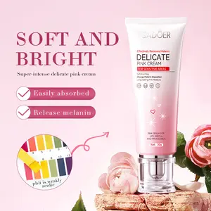 Vente en gros, changement de dépôt de mélanine, hydratation longue durée, sérum rose, crème rose délicate pour les zones sensibles