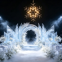 Centre de table minimaliste pour la décoration de Noël, de mariages, de banquets et de fêtes