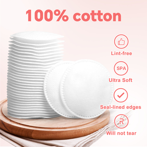 Produits populaires 2022 <span class=keywords><strong>coton</strong></span> ronds lot de 80 tampons de <span class=keywords><strong>coton</strong></span> cosmétique pour le visage 100% <span class=keywords><strong>coton</strong></span> tampons de maquillage pour le visage démaquillant - Product Image 4