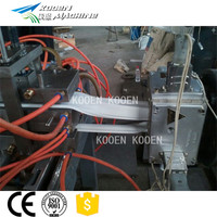 Línea de producción de extrusión de perfiles de puertas y ventanas, Pvc, Upvc, Wpc