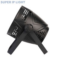Projecteur LED Wash pour scène et événements, 200W (18x10W) RGBW 4-en-1, en aluminium moulé sous pression, durée de vie 50000H, avec lentilles multiples