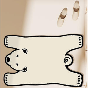 Alfombra de Baño con Estampado Animal de Jiao Zhi Yuan, Tierra de Diatomeas Antideslizante para Uso Doméstico, 1 Pieza - Product Image 5