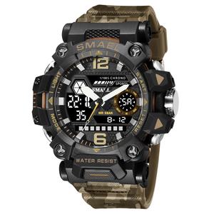 Montre électronique SMAEL 8072MC, Relojes Hombre, boîtier en alliage, montre numérique, étanche, quartz, Reloj Digital - Product Image 5