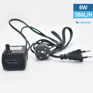 ALMANE AL-229 Pompa Sommergibile Mini in Plastica Ecologica 350L/h per Acquario e Fontana con Luci LED 5W AC100-240V - Product Image 2