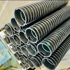 Tubo di drenaggio doppio flessibile a doppia parete prezzi tubo sotterraneo grande diametro nero PP tubo corrugato - Product Image 1