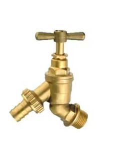 <span class=keywords><strong>Robinet</strong></span> d'eau extérieur de jardin en cuivre britannique 1/2, à ouverture lente, avec 4 voies - Product Image 1