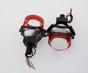 Soporte de ajuste <span class=keywords><strong>tipo</strong></span> E24 de 3 pulgadas, película Azul de vidrio HD, lente de proyector de luz antiniebla Bi Xenon, lámparas D2S D2H H11, estilo de reacondicionamiento - Product Image 6