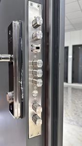 GP GLOBAL Puerta DE SEGURIDAD DE ACERO residencial moderna Entrada exterior de alta calidad Puerta de entrada principal delantera Puerta DE ENTRADA DE ACERO INOXIDABLE - Product Image 4