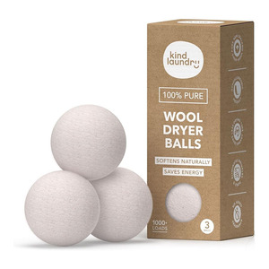 Palle riutilizzabili in <span class=keywords><strong>lana</strong></span> naturale <span class=keywords><strong>per</strong></span> <span class=keywords><strong>ammorbidente</strong></span> <span class=keywords><strong>per</strong></span> biancheria che riducono le rughe e accelerano i tempi di asciugatura - Product Image 1