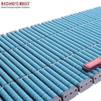 Chaînes de transmission à rouleaux supérieurs en plastique flexible Hongsbelt LBP821-K1200 pour diverses applications
