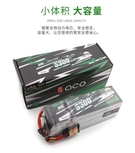 Автомобильный Аккумулятор RC Gens ACE 7,4 V/11,1 V/14,8 V/22,2 V 5300mAh 45C 2S/3S/4S/6S в наличии - Product Image 4