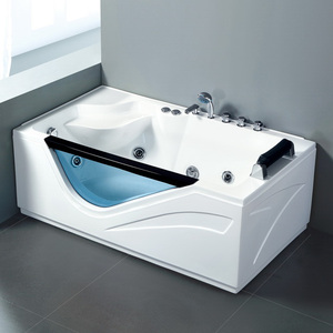 คอร์ทยาร์ดคริลิคอิเล็กทรอนิกส์มุมสปานวดอ่างน้ำวนอ่างอาบน้ำสำหรับห้องน้ำและกลางแจ้ง - Product Image 2