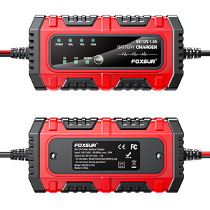 Chargeur de batterie intelligent 6V/12V 1.5A avec écran LED Réparation par impulsions pour batterie au plomb-acide de <span class=keywords><strong>voiture</strong></span> moto - Product Image 3